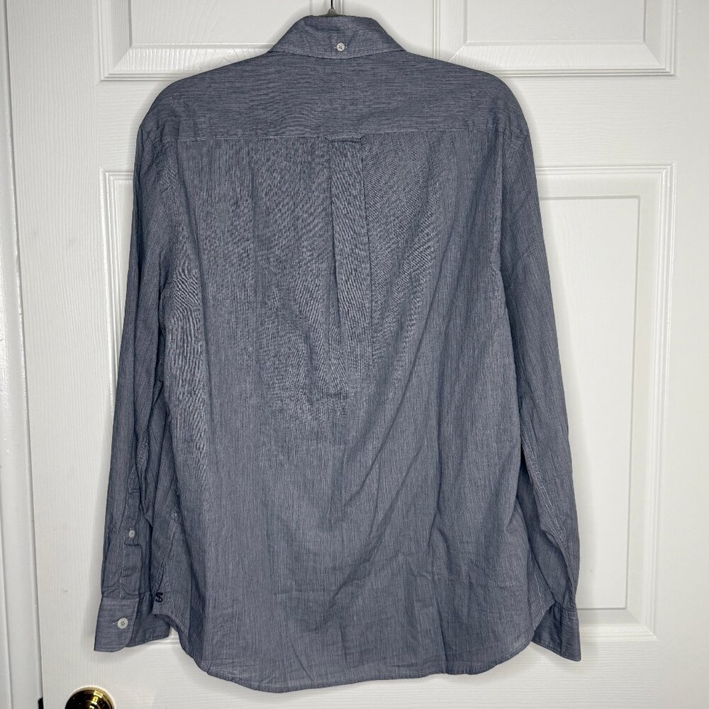 Todd Snyder Summerweight Favorite Shirt in Chambray Blue NWT - Picture 9 of 9